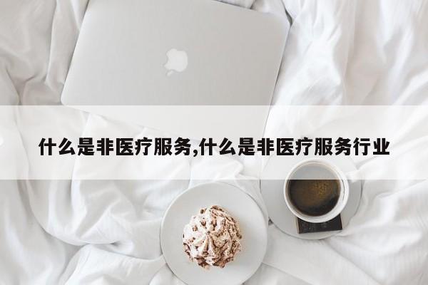 什么是非医疗服务,什么是非医疗服务行业