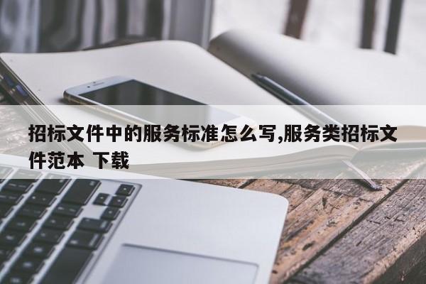 招标文件中的服务标准怎么写,服务类招标文件范本 下载
