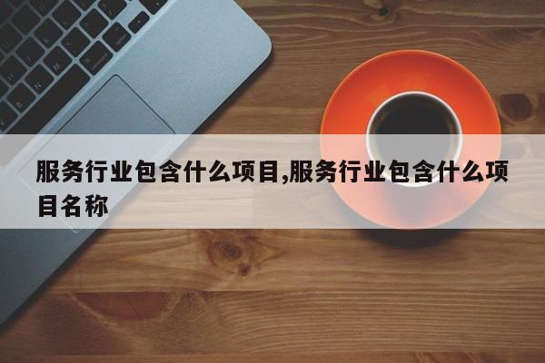 服务行业包含什么项目,服务行业包含什么项目名称