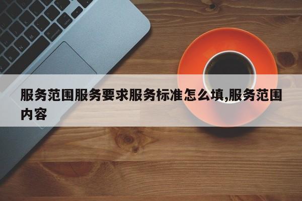 服务范围服务要求服务标准怎么填,服务范围内容