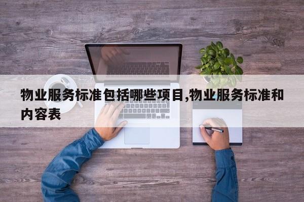 物业服务标准包括哪些项目,物业服务标准和内容表