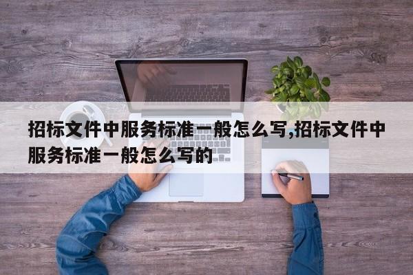 招标文件中服务标准一般怎么写,招标文件中服务标准一般怎么写的