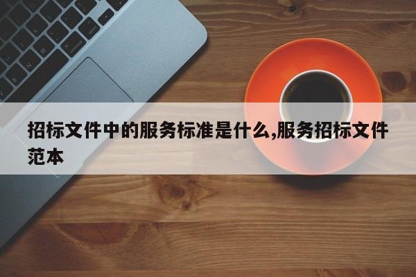 招标文件中的服务标准是什么,服务招标文件范本