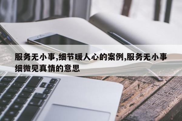 服务无小事,细节暖人心的案例,服务无小事细微见真情的意思