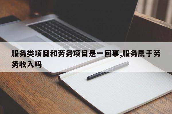 服务类项目和劳务项目是一回事,服务属于劳务收入吗