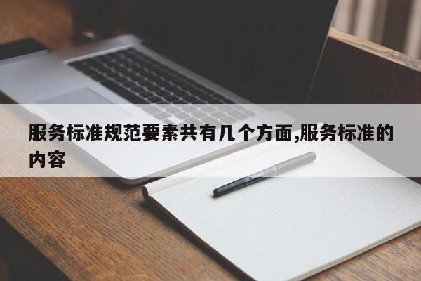 服务标准规范要素共有几个方面,服务标准的内容