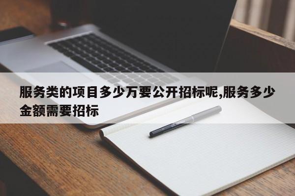 服务类的项目多少万要公开招标呢,服务多少金额需要招标