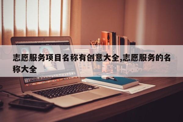 志愿服务项目名称有创意大全,志愿服务的名称大全