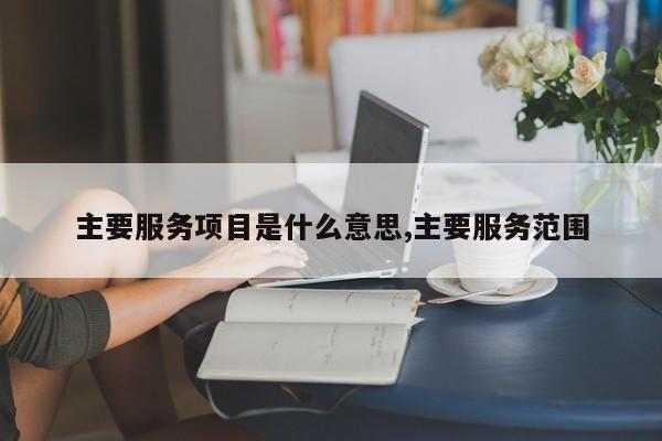 主要服务项目是什么意思,主要服务范围